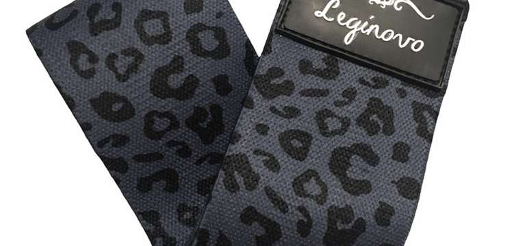 Booty Band čierna leopard