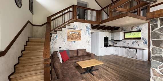 Nový Chalet Husárik pre až 10 osôb s vírivkou v tichom horskom prostredí/Kysuce - Čadca