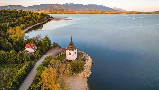 Cyklotrasa okolo Liptovskej Mary