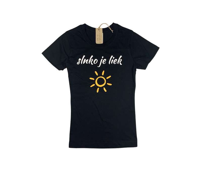 Tričko "Slnko je liek" (unisex)