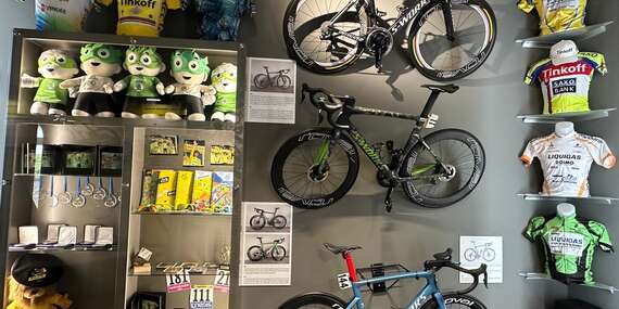 Vstup do výstavných siení úspechov Petra Sagana v Hoteli SP resort - Peter Sagan v Žiline/Žilina