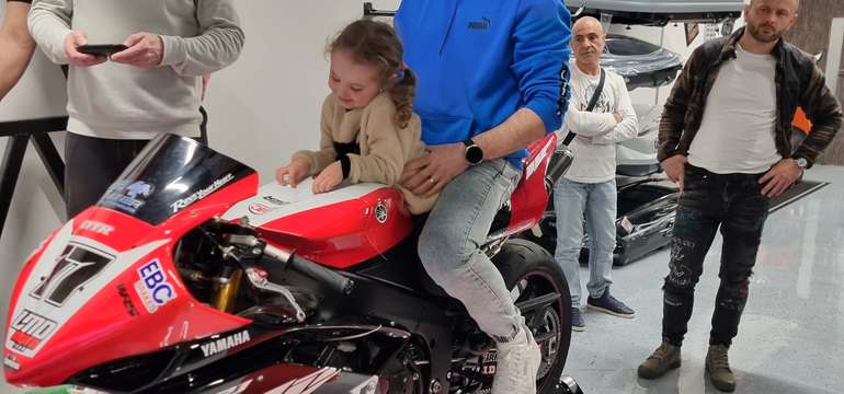 Simulátor závodnej motorky MOTO GP