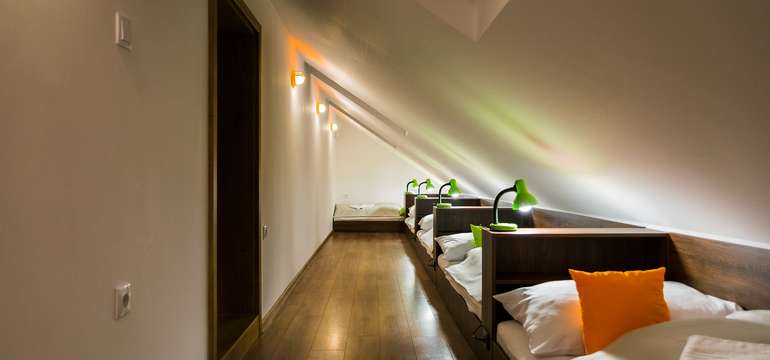Apartmán 5 – Dvojlôžkový apartmán s prístelkou (2 + 2 + 5)