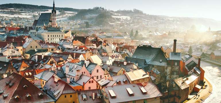 A daleko není ani perla jižních Čech, Český Krumlov