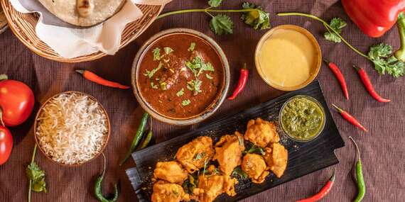 Autentická India: 4-chodové menu v reštaurácii Masala Darbar (bez rezervácie)/Bratislava - Staré Mesto