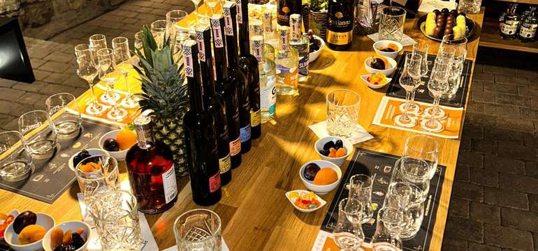 Riadená degustácia v Pálenkárni Hotela Glaus