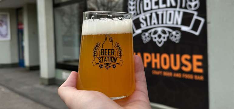 Ochutnávka remeselných pív v BEER STATION TAPHOUSE