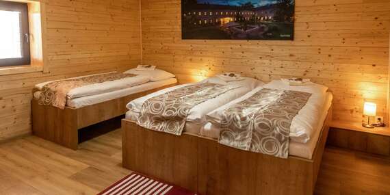 Zrubové chatky Hotela Granit Smrekovica*** v srdci Veľkej Fatry s wellness a polpenziou - domáce zvieratko zadarmo/Ružomberok