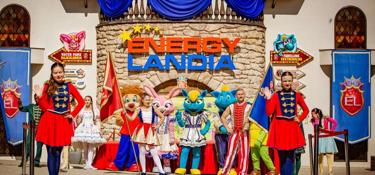 TOP zábavný park ENERGYLANDIA s neobmedzeným využívaním atrakcií