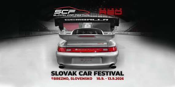 PREDPREDAJ: Vstupenky na Slovak Car Festival - jedno z najväčších motoristických podujatí v Európe / Brezno