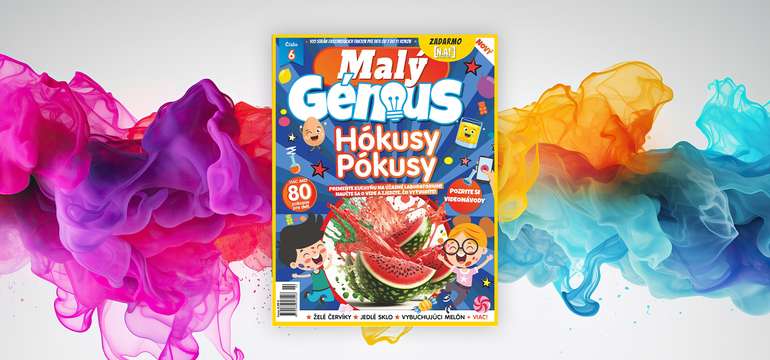 Malý Génius - ročné predplatné pre všetky zvedavé deti