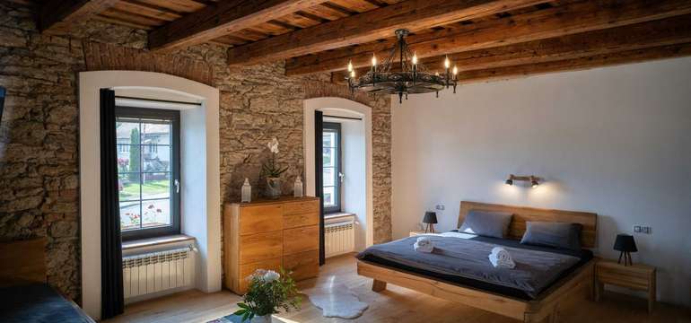 Ubytování ve stylovém pokoji