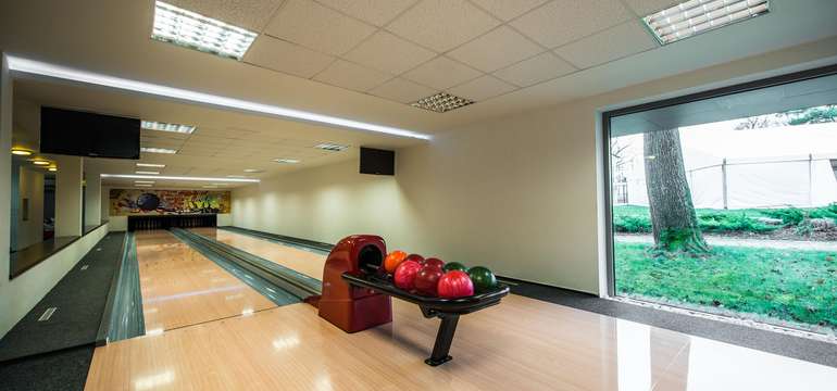 V kaštieli Château Appony**** si môžete zahrať aj bowling