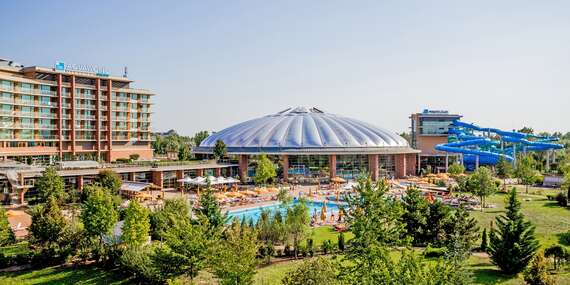 Hotel Aquaworld Resort Budapest**** priamo prepojený s najväčším aquaparkom Maďarska/Maďarsko - Budapešť