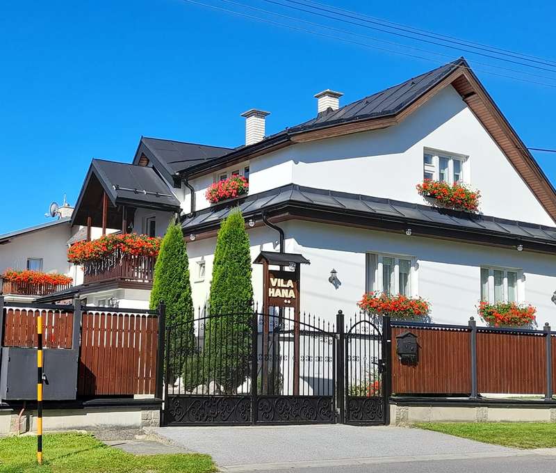 Vila Hana v Novej Lesnej priamo pod Vysokými Tatrami