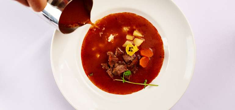 Gastronómia v hoteli Banderium*** poteší oči aj chuťové poháriky