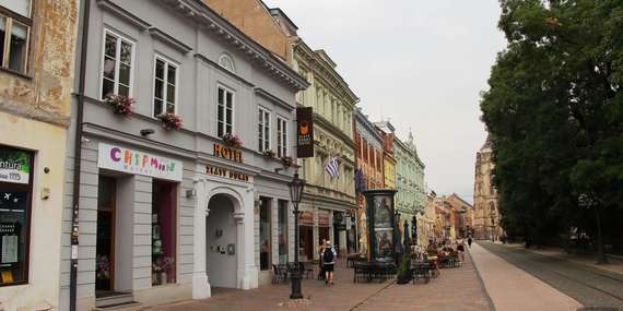 Historický hotel Zlatý Dukát**** v centre Košíc s raňajkami/Košice - Staré Mesto
