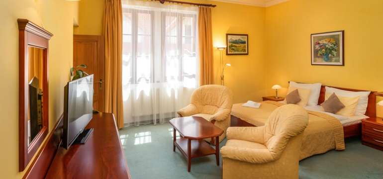 Priestranný apartmán v hoteli U Leva v Levoči 
