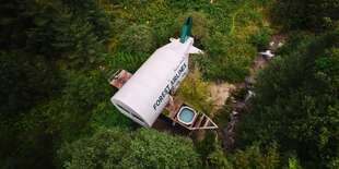 Lietadlo v lese - netradičné ubytovanie + neobmedzená sauna a vírivka