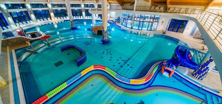 Bazénový svet v Thermal Parku Wellness Hotela Patince****
