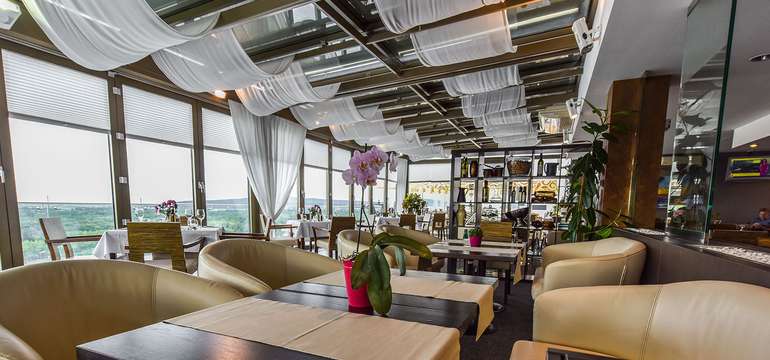 Interiér Restaurant Parlament 