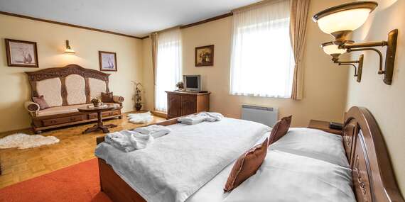 Hotel Husárik**** v horskom prostredí so stravou a vstupom do jaskynného bazéna/Kysuce - Čadca