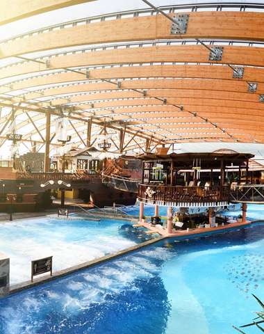 Obľúbený aquapark Tatralandia sa nachádza len 100 m od chatiek