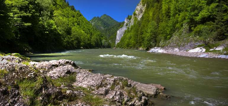Splav po rieke Dunajec
