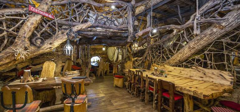 Stylové prostory restaurace