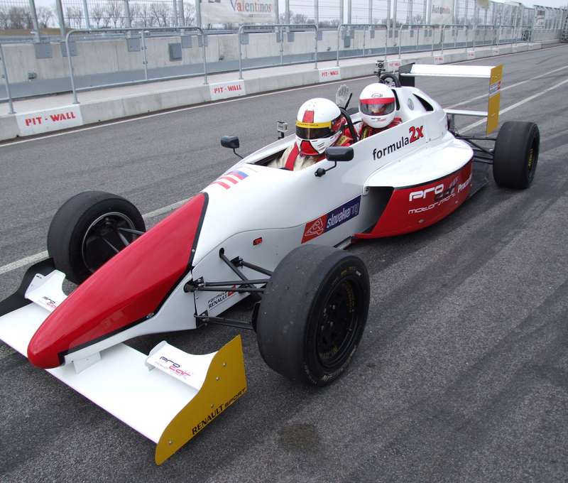 Racetaxi dvojmiestna Formula Renault