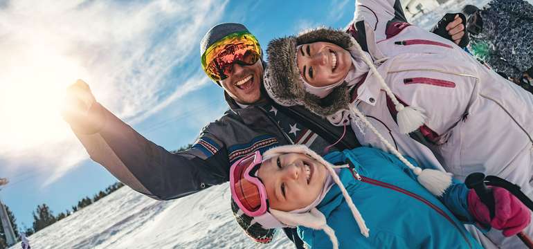 Výborná rodinná lyžovačka v Snowparku Lučivná 