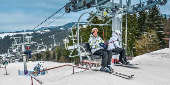 SKIPAS na perfektnú lyžovačku v Jasenskej doline so sedačkovou lanovkou a 3 vlekmi/Veľká Fatra - Kašová