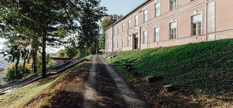 Ubytovanie v historickej budove v pokojnej časti centra