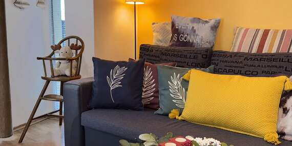 Exkluzívny 2-izbový Apartmán Nezábudka v Novej Lesnej s panoramatickým výhľadom na Tatry/Vysoké Tatry - Nová Lesná