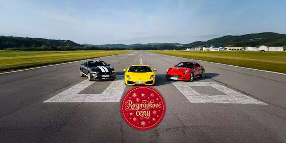 EXTRA CENY: Jazda na letisku na najlepších športových autách na Slovensku so SportDrive - ako jazdec či spolujazdec/Letisko Nitra, Senica, Žilina, Svidník