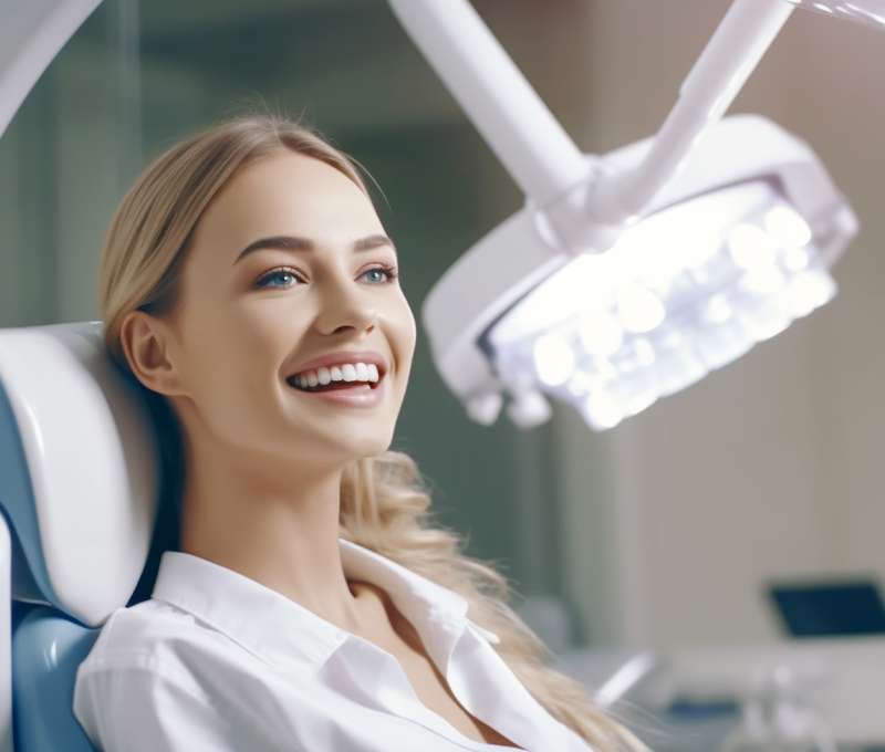 Dentálna hygiena, bielenie zubov a poukážka na neviditeľný zubný strojček na zubnej klinike KLOSTERM
