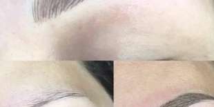 Permanentný makeup - tieňované obočie