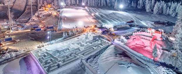 Snežný labyrint v Zakopanom tip na vylet