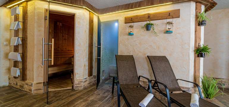 Zrekonštruované wellness centrum v Penzióne SKI Jezersko***