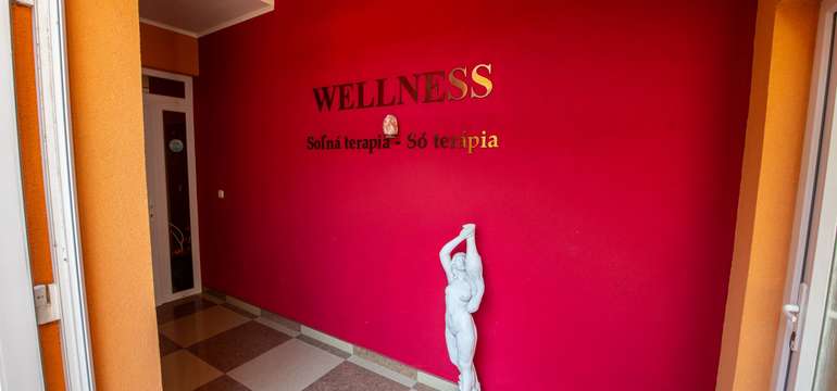 Moderné wellness centrum v penzióne Viktória v Galante