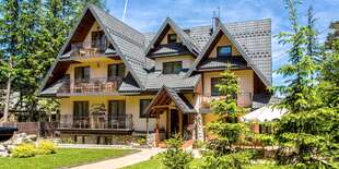 Hotel Willa pod Skocznią*** v Zakopanom, hneď vedľa penziónu Willi