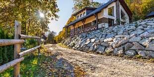 Chalet Husárik s vírivkou v tichom horskom prostredí