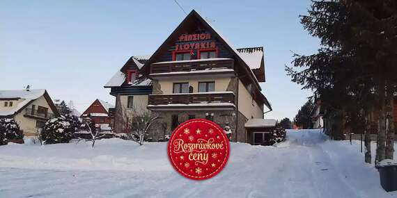 EXTRA CENY: Penzión Slovakia s raňajkami v goralskej obci Ždiar s krásnym výhľadom na Belianske Tatry/Vysoké Tatry - Ždiar