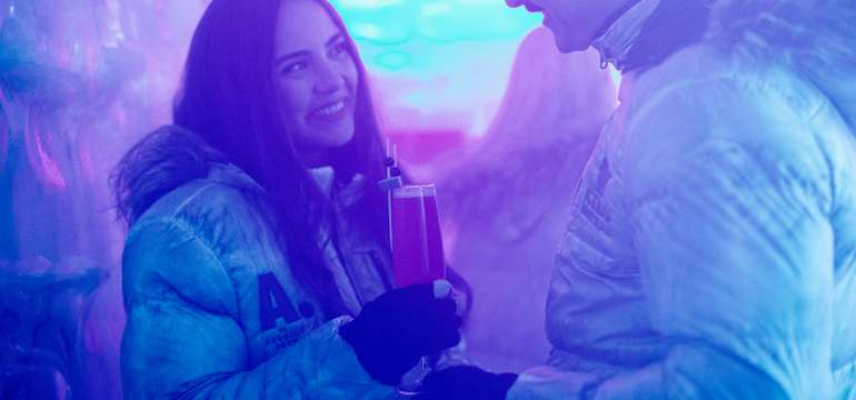 Vstup a drinky v ICE BAR v centre bratislavského Starého Mesta
