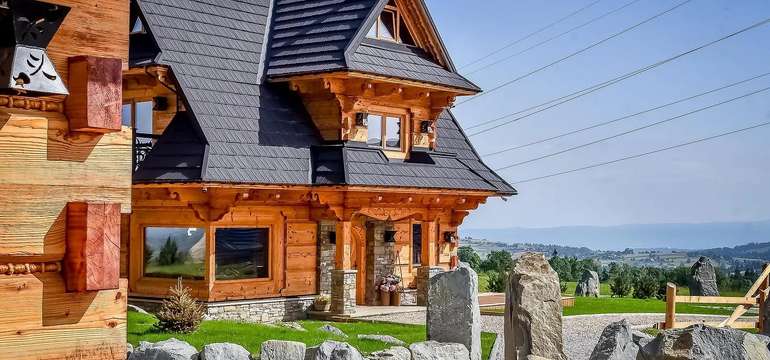 Luxusné domy Osada Gòralska Ostoja s privátnym wellness pri Zakopanom