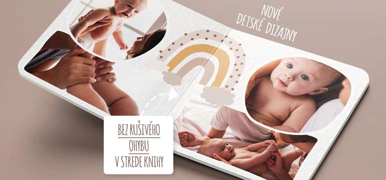 Exkluzívna novinka - fotokniha s extra hrubými stranami a plochou väzbou (Lay-Flat)