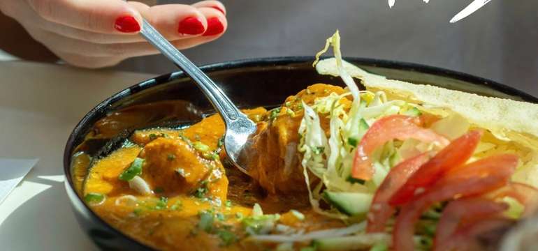 Indické menu v Masala Darbar na Nivách