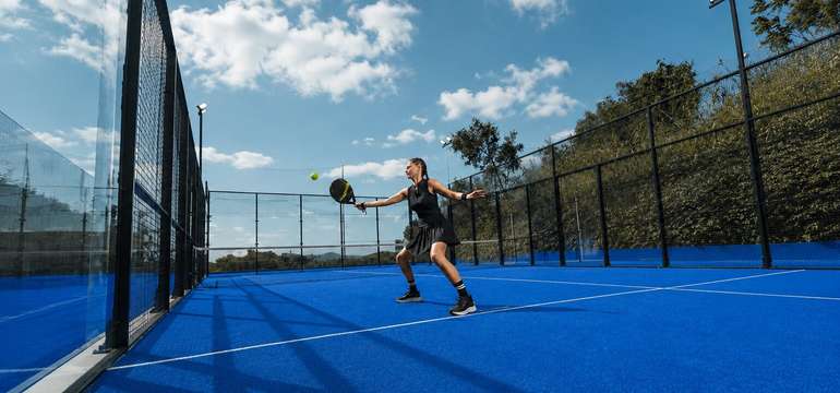 Padel v areáli Hotela Victoria v Martine