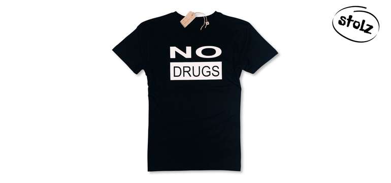  Tričko "No Drugs" (unisex)