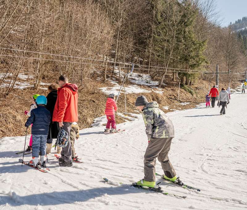 Lyžiarske stredisko Vrátna Malá Fatra je výnimočné svojou polohou